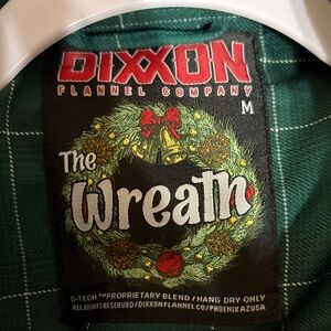 DIXXON The Wreath Green Flannel